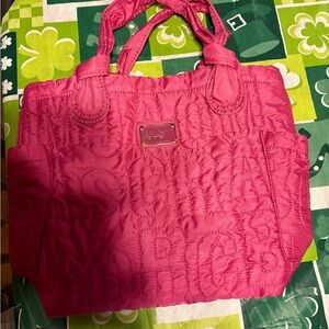 Marc Jacobs Pink Quilted Tote Bag